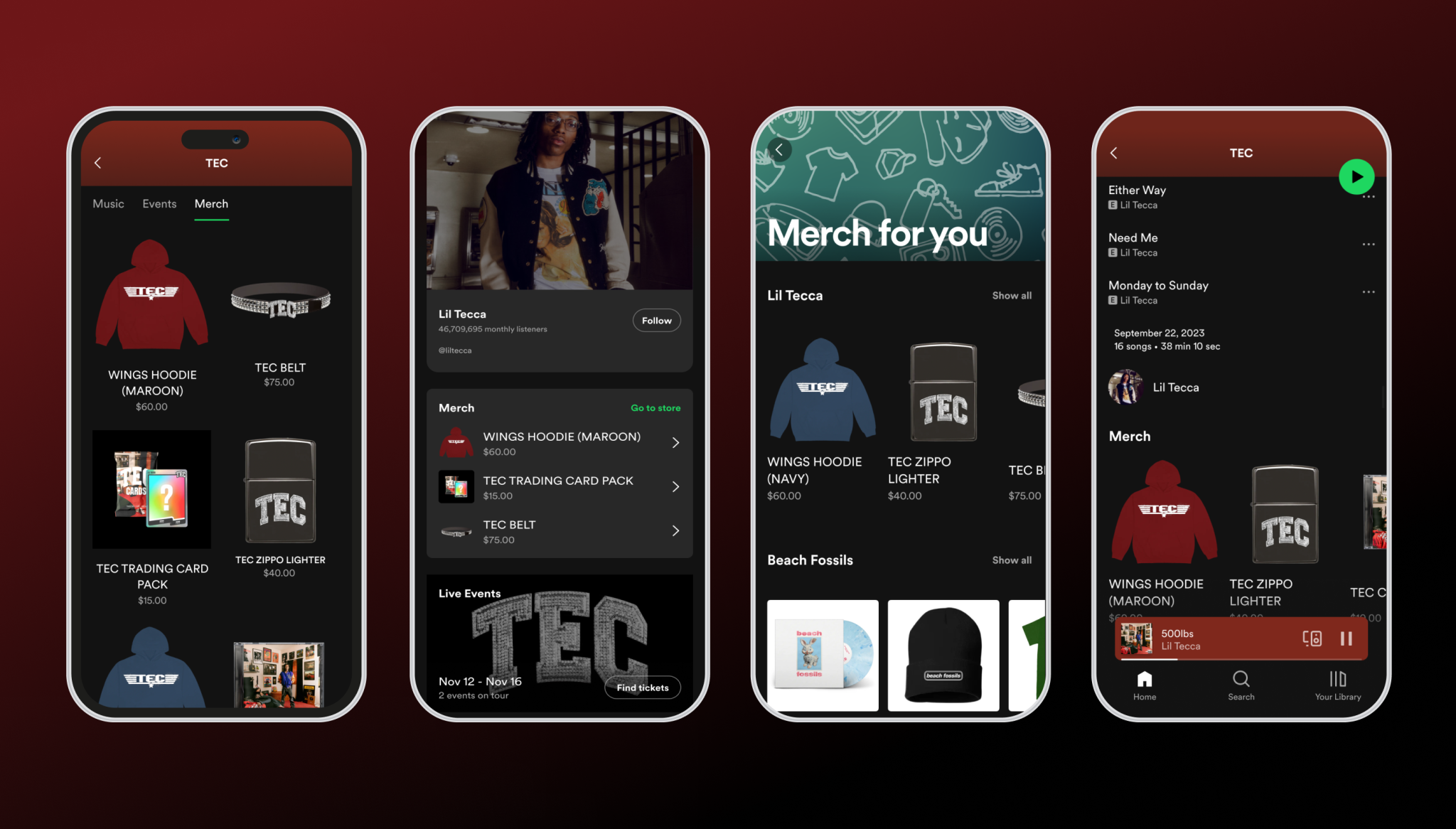 Spotify merchandise